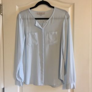 Pale blue women’s blouse